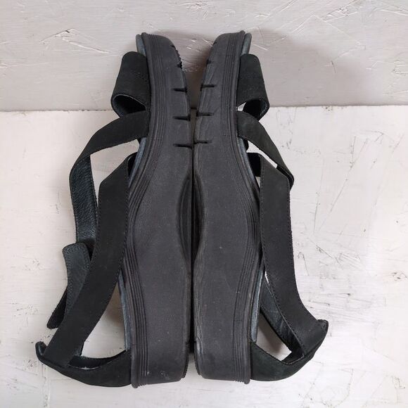 ABEO Magnetic Black Biosystem Women's 10N Strappy Sandals - Picture 5 of 8